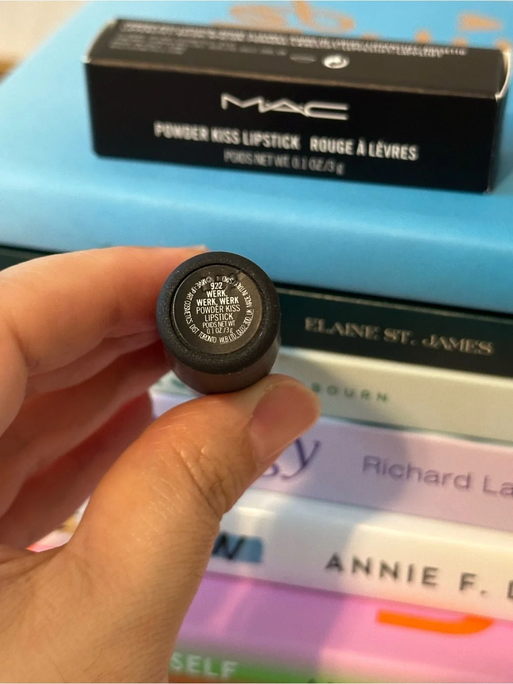 MAC Cosmetics Matte Lipstick in Bold Red (Werk, Werk, Werk 922)